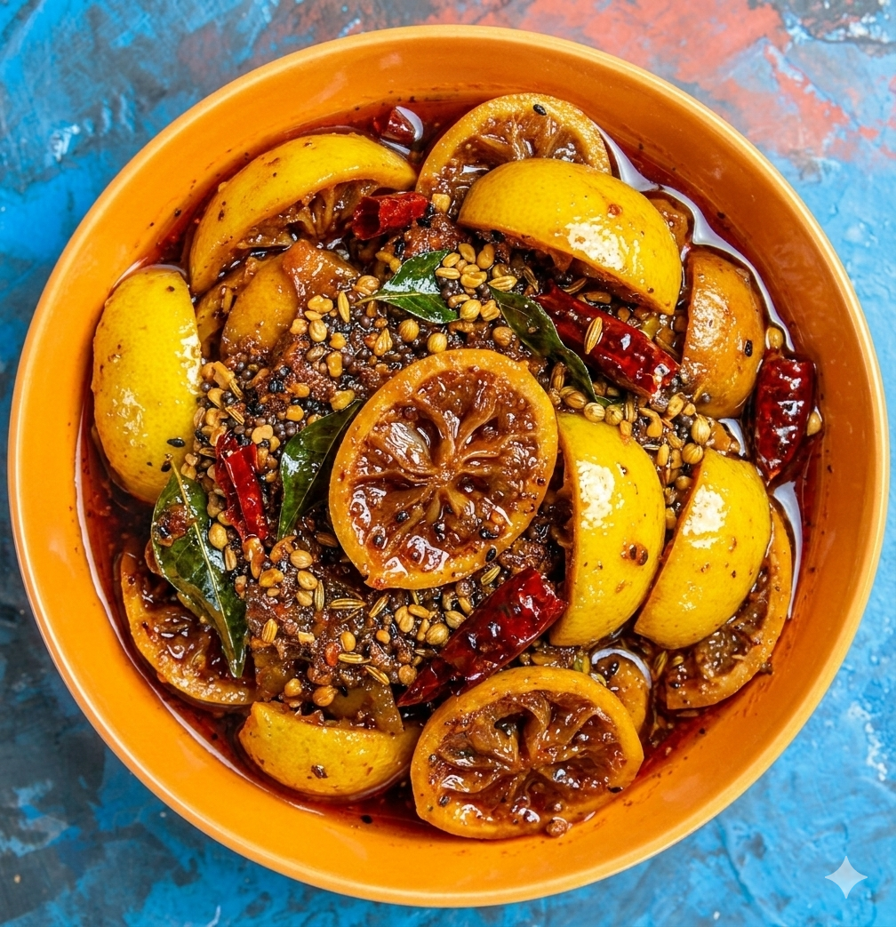 Hot lemon pickle