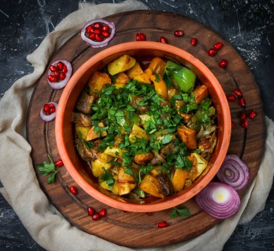 Chettinadu Eggplant